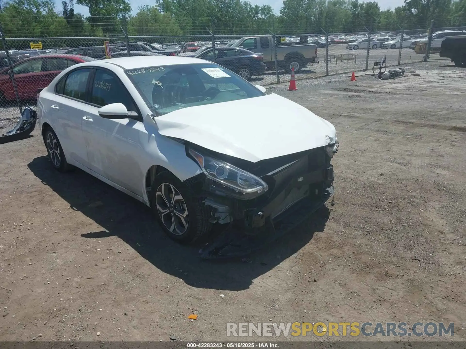 1 Photograph of a damaged car 3KPF24AD3LE240457 KIA FORTE 2020