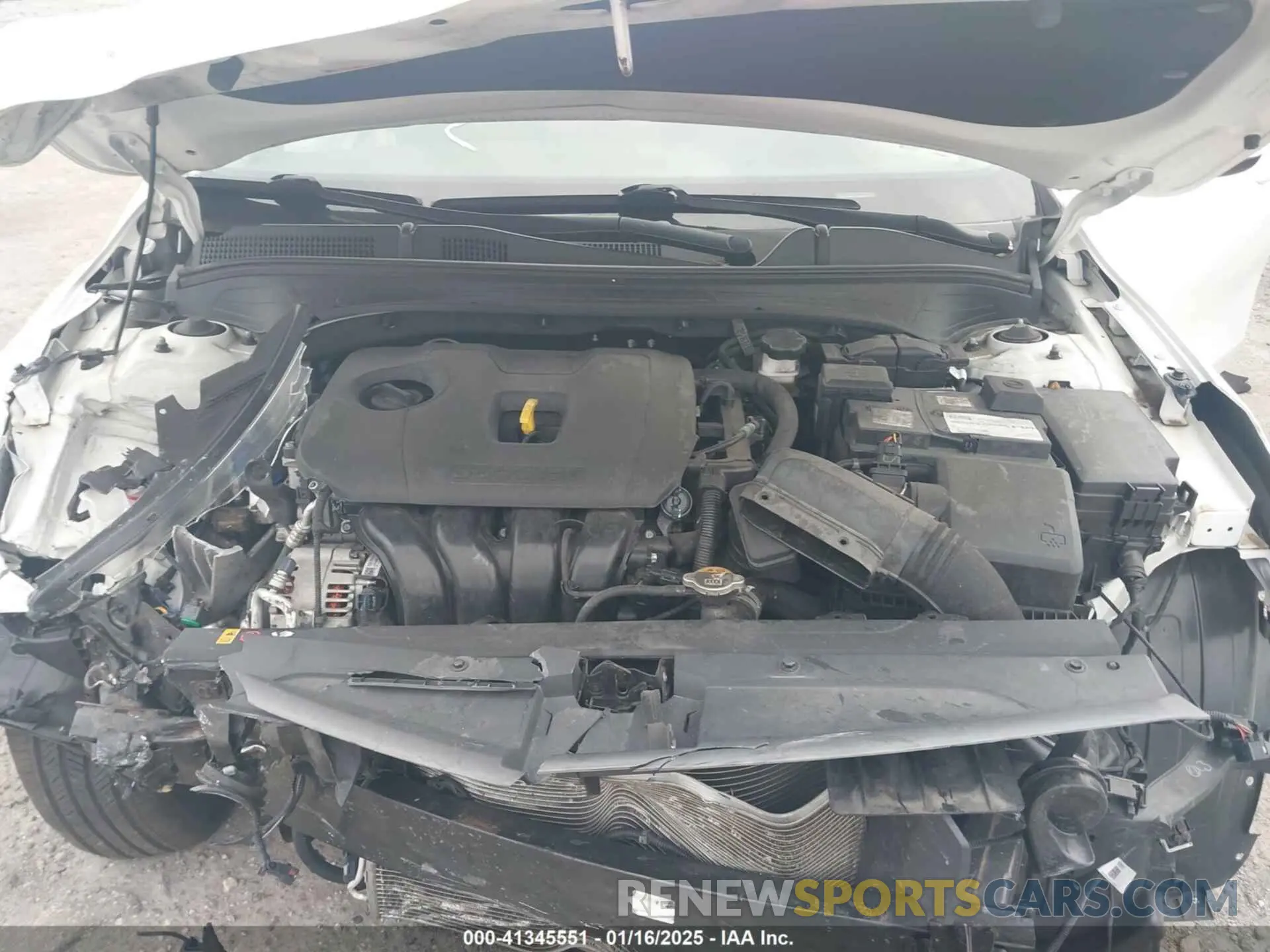 10 Photograph of a damaged car 3KPF24AD3LE243424 KIA FORTE 2020