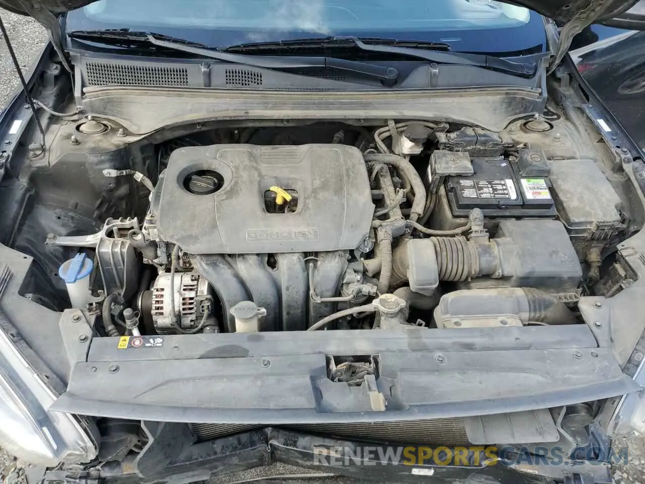11 Photograph of a damaged car 3KPF24AD3LE247019 KIA FORTE 2020