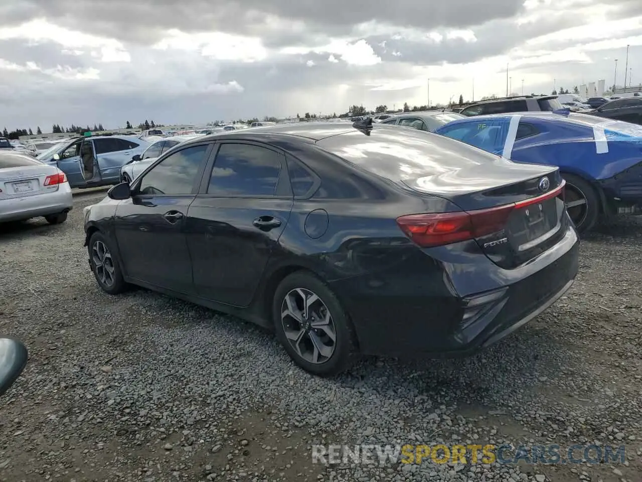 2 Photograph of a damaged car 3KPF24AD3LE247019 KIA FORTE 2020