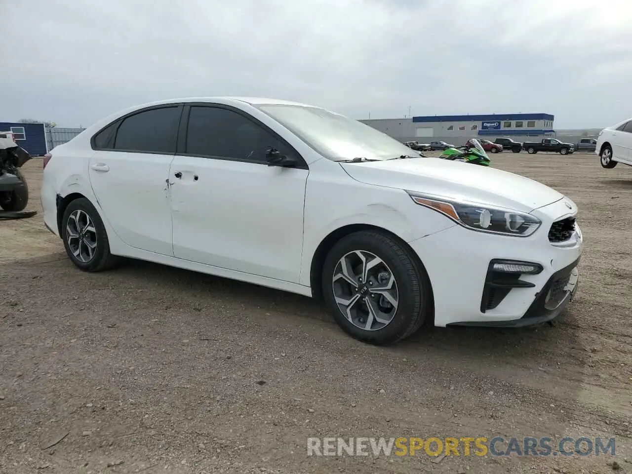 4 Photograph of a damaged car 3KPF24AD3LE261633 KIA FORTE 2020