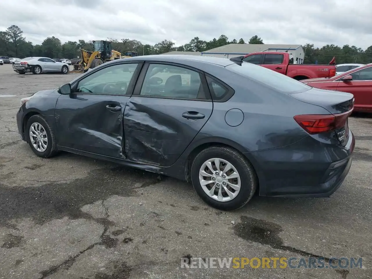 2 Photograph of a damaged car 3KPF24AD4LE154851 KIA FORTE 2020