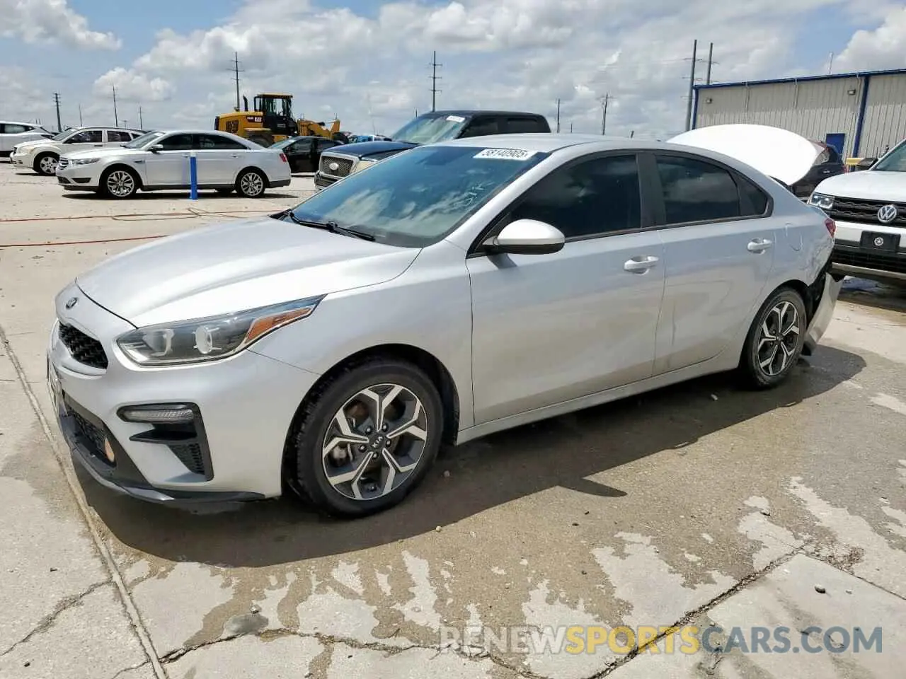 1 Photograph of a damaged car 3KPF24AD4LE156681 KIA FORTE 2020
