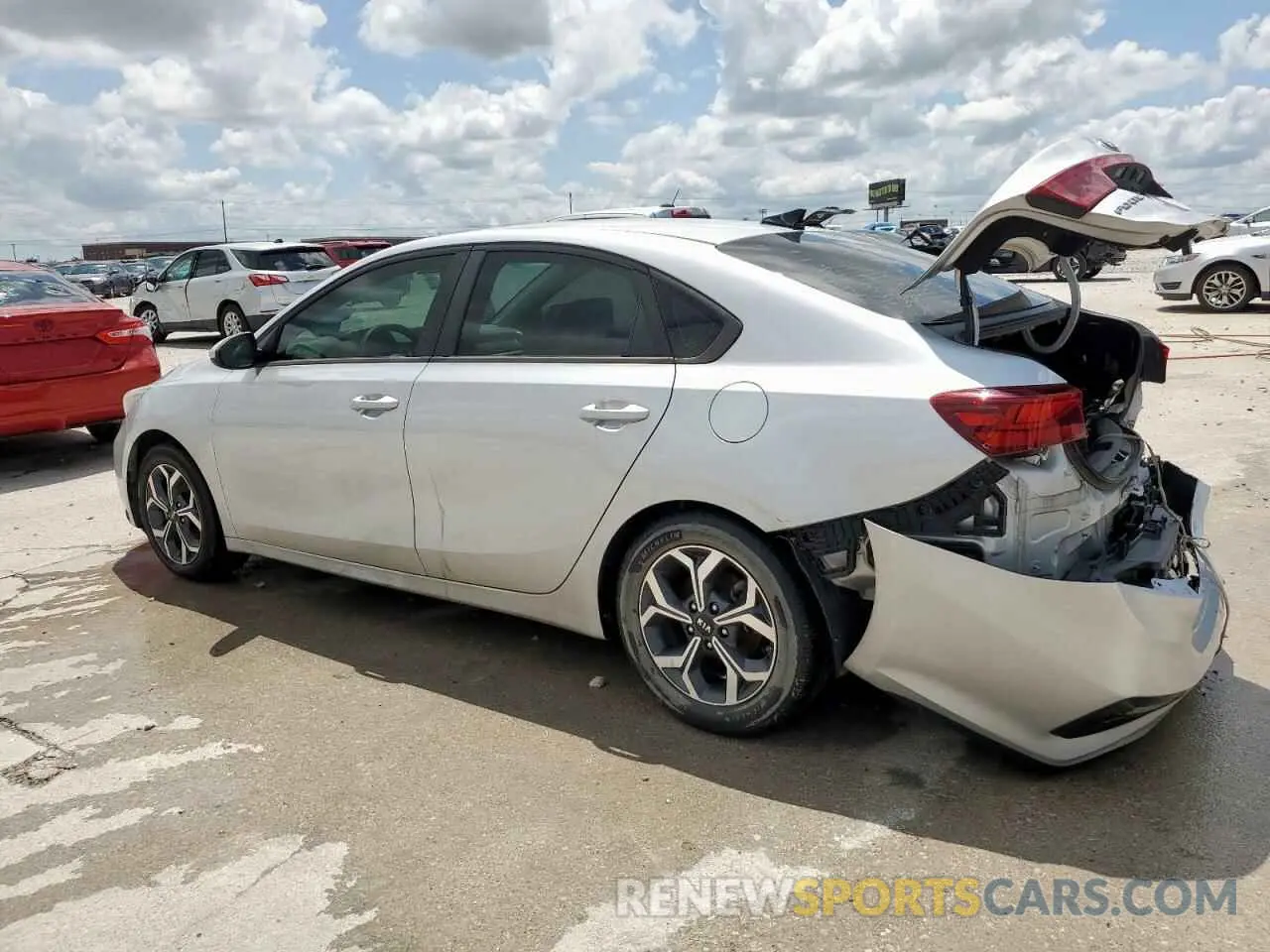 2 Photograph of a damaged car 3KPF24AD4LE156681 KIA FORTE 2020