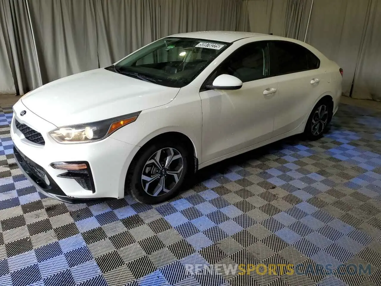 1 Photograph of a damaged car 3KPF24AD4LE182522 KIA FORTE 2020