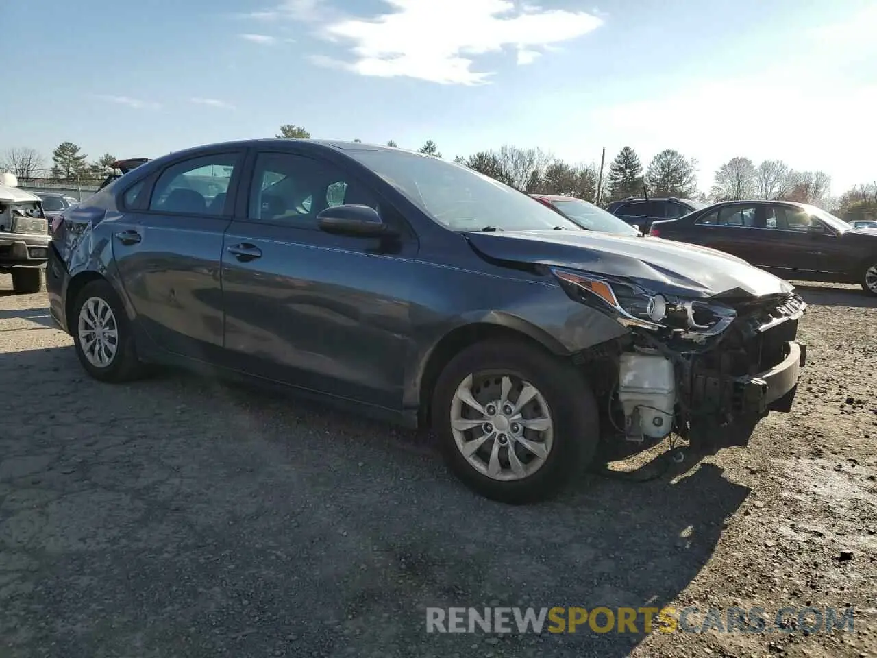 4 Photograph of a damaged car 3KPF24AD5LE181542 KIA FORTE 2020