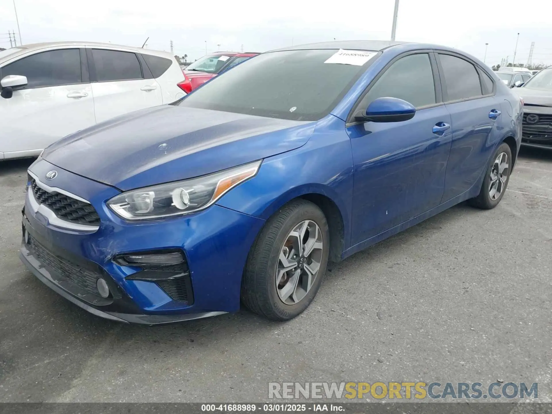 2 Photograph of a damaged car 3KPF24AD5LE214653 KIA FORTE 2020