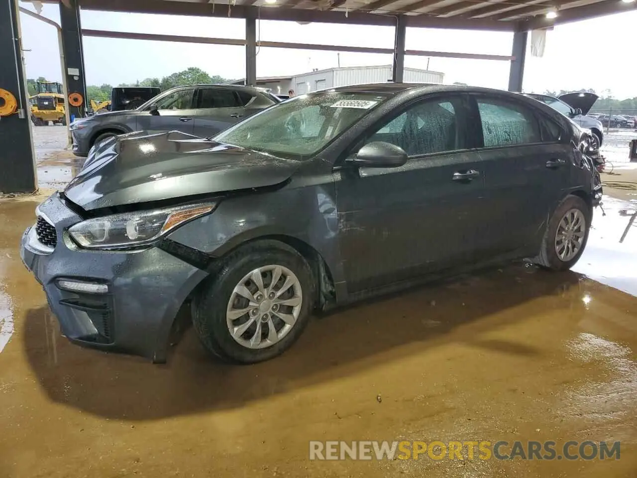 1 Photograph of a damaged car 3KPF24AD5LE229752 KIA FORTE 2020