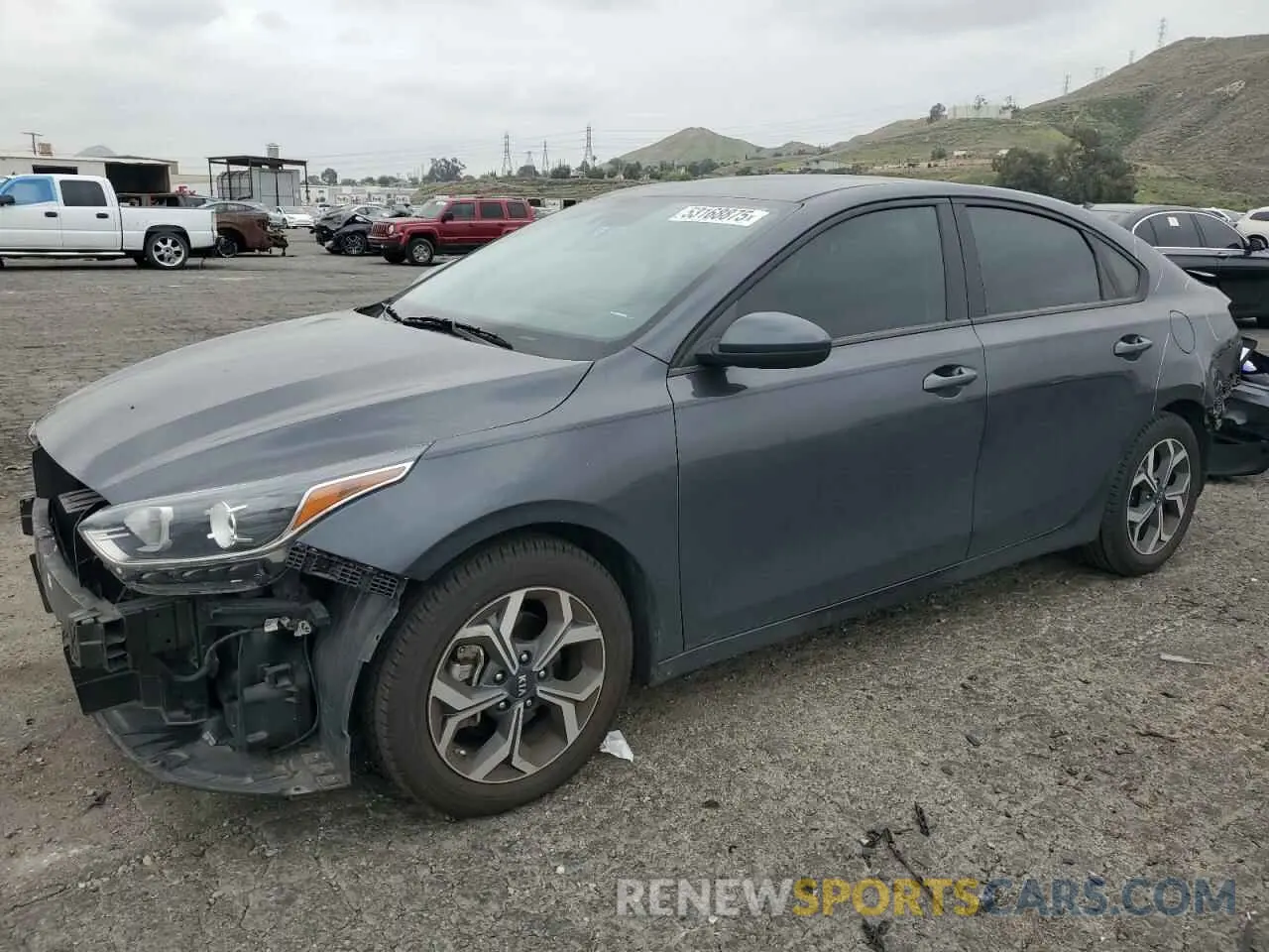 1 Photograph of a damaged car 3KPF24AD5LE248124 KIA FORTE 2020
