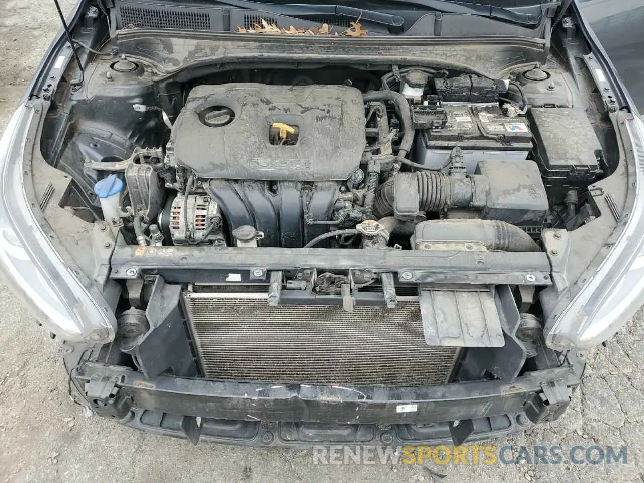 11 Photograph of a damaged car 3KPF24AD5LE248124 KIA FORTE 2020