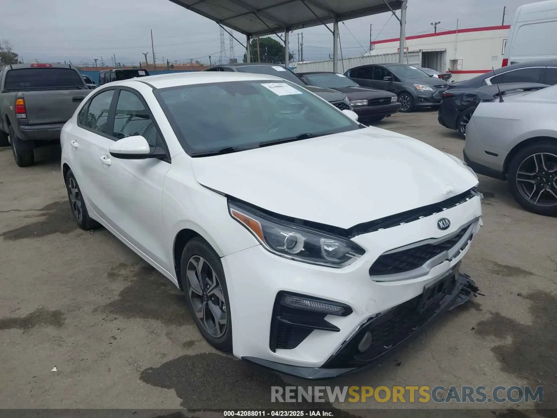1 Фотография поврежденного автомобиля 3KPF24AD5LE256210 KIA FORTE 2020