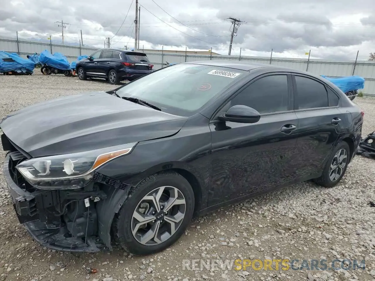 1 Photograph of a damaged car 3KPF24AD6LE150798 KIA FORTE 2020