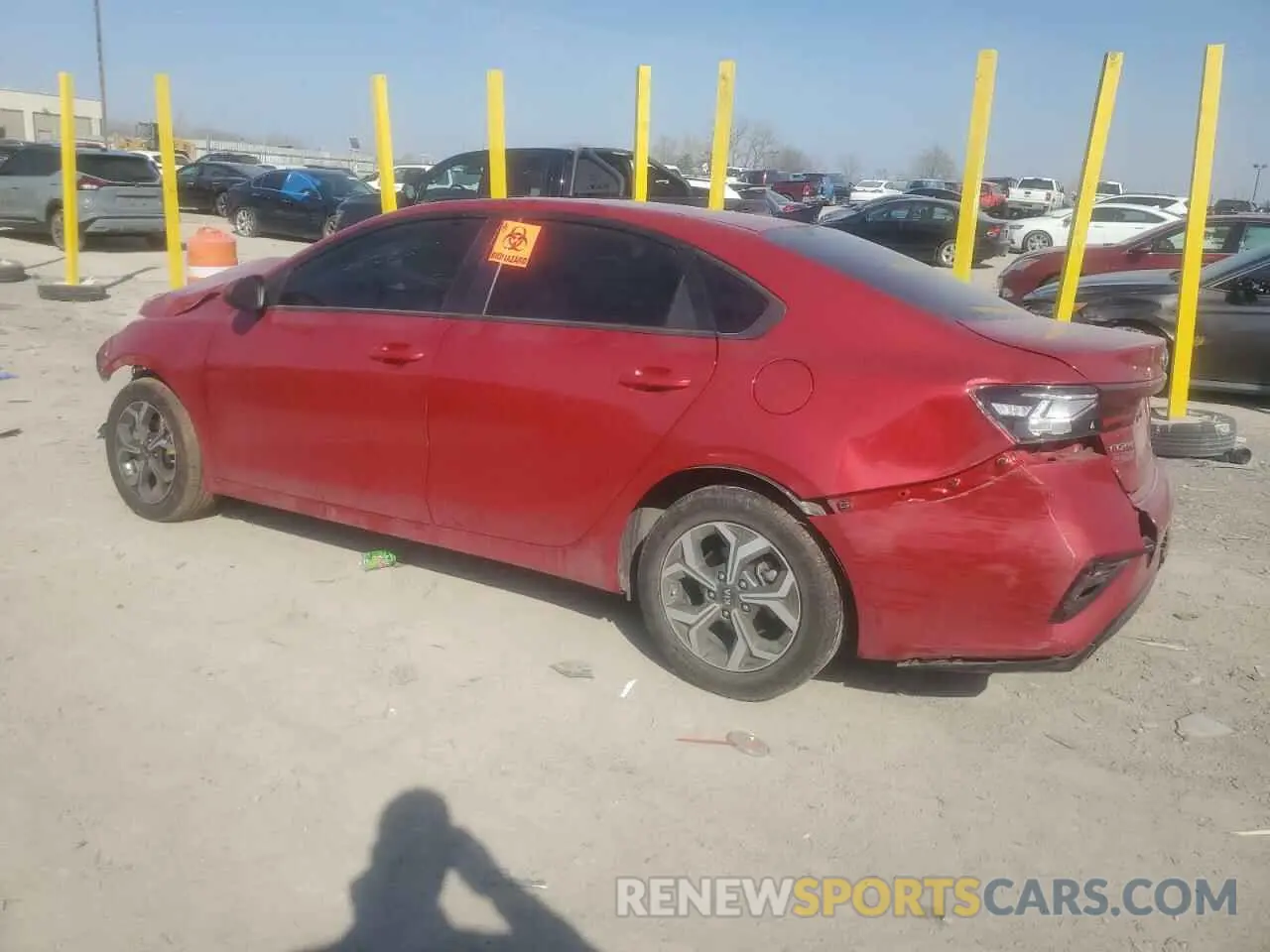 2 Photograph of a damaged car 3KPF24AD6LE168699 KIA FORTE 2020
