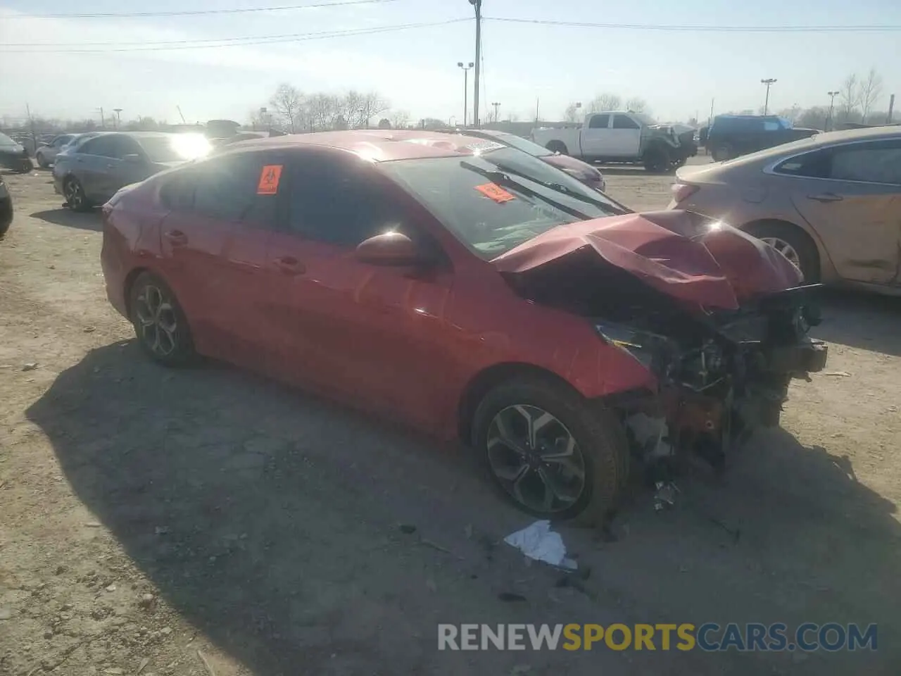 4 Photograph of a damaged car 3KPF24AD6LE168699 KIA FORTE 2020