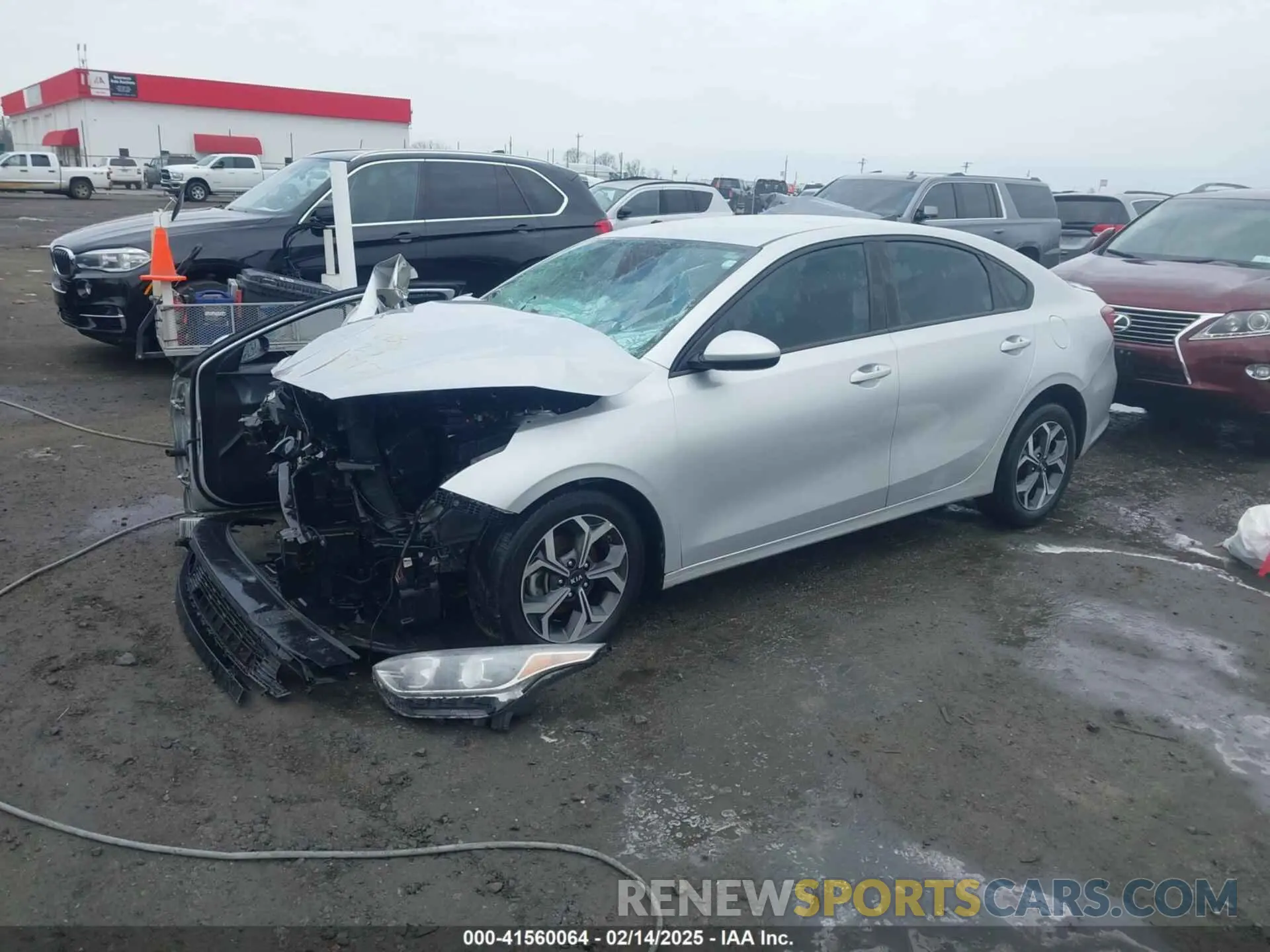 2 Photograph of a damaged car 3KPF24AD6LE169481 KIA FORTE 2020