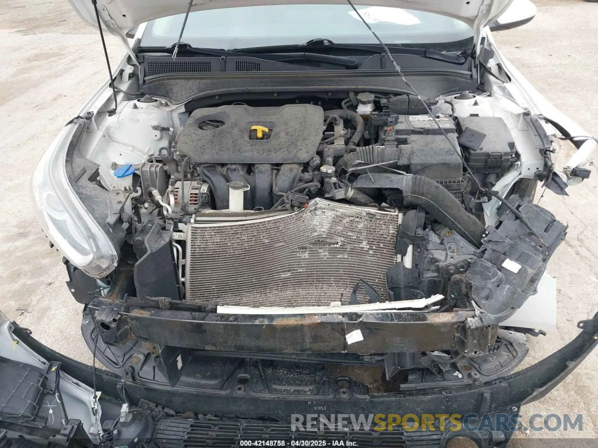 10 Фотография поврежденного автомобиля 3KPF24AD6LE173160 KIA FORTE 2020