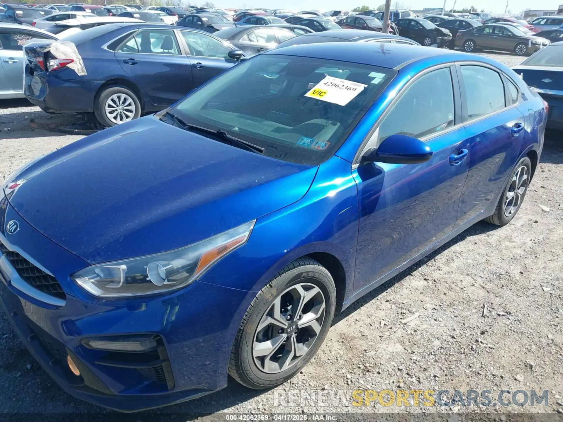 2 Photograph of a damaged car 3KPF24AD6LE184269 KIA FORTE 2020
