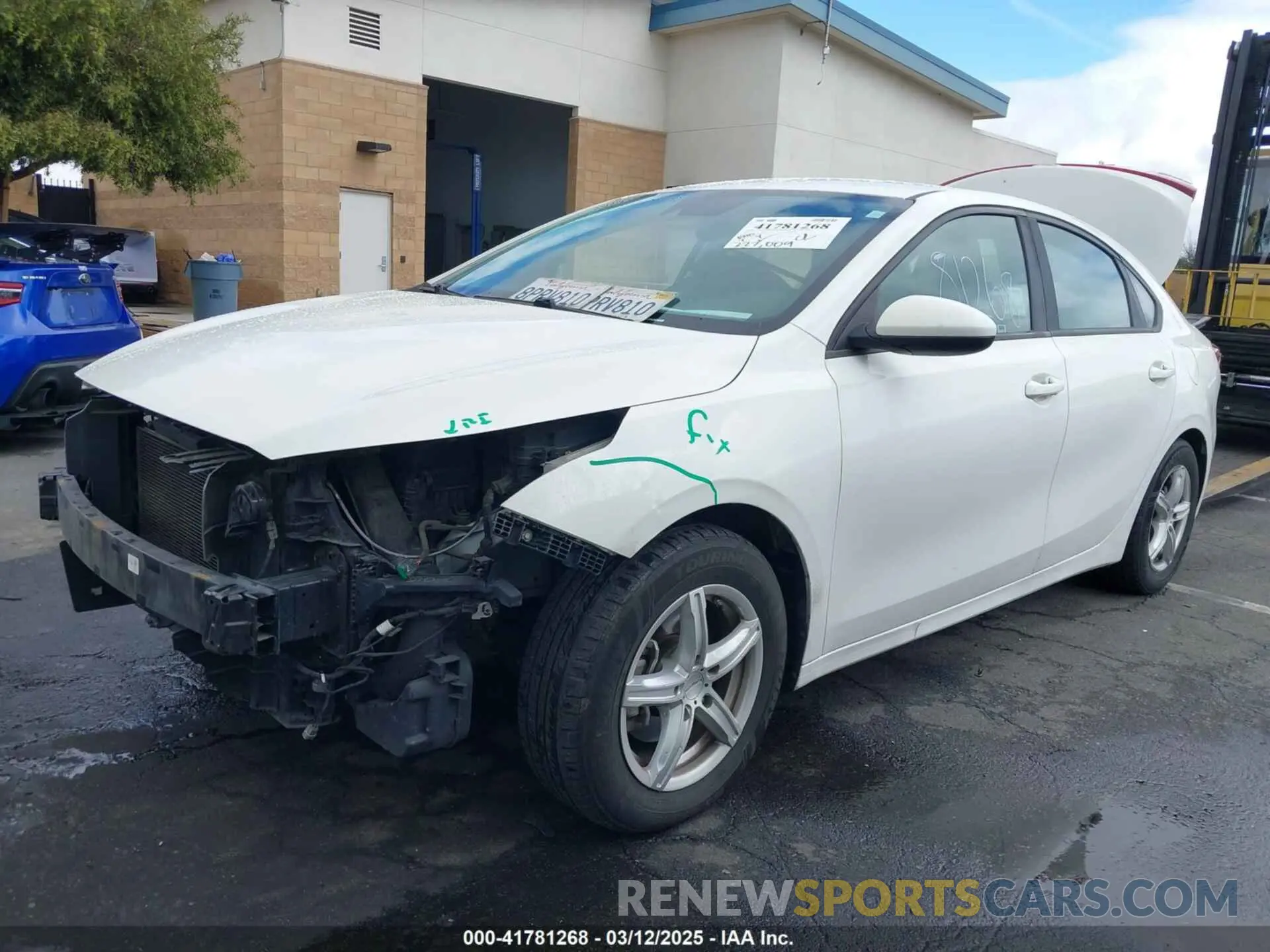 2 Фотография поврежденного автомобиля 3KPF24AD6LE225516 KIA FORTE 2020