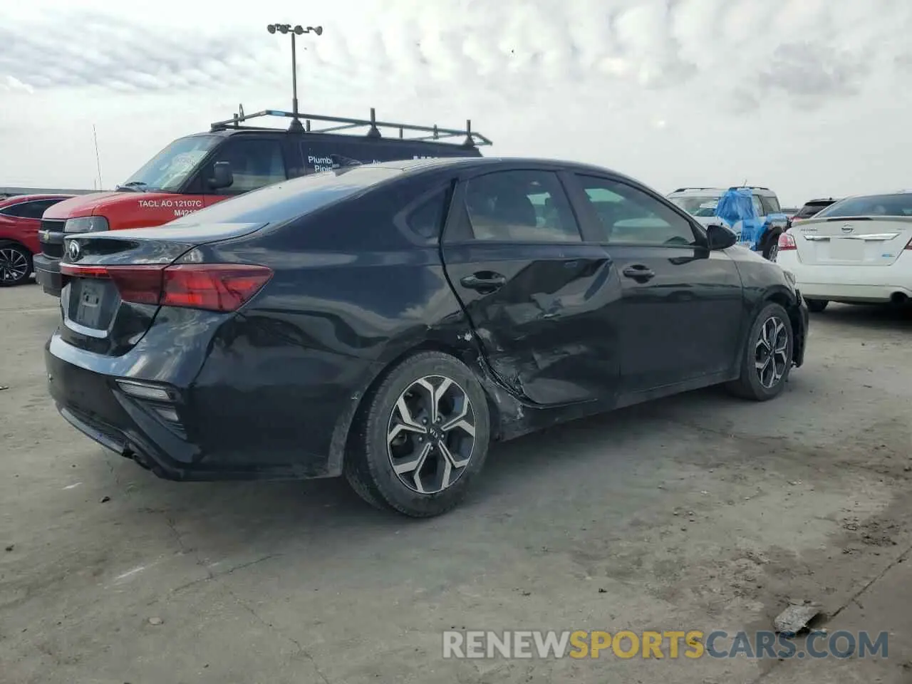 3 Фотография поврежденного автомобиля 3KPF24AD6LE241439 KIA FORTE 2020