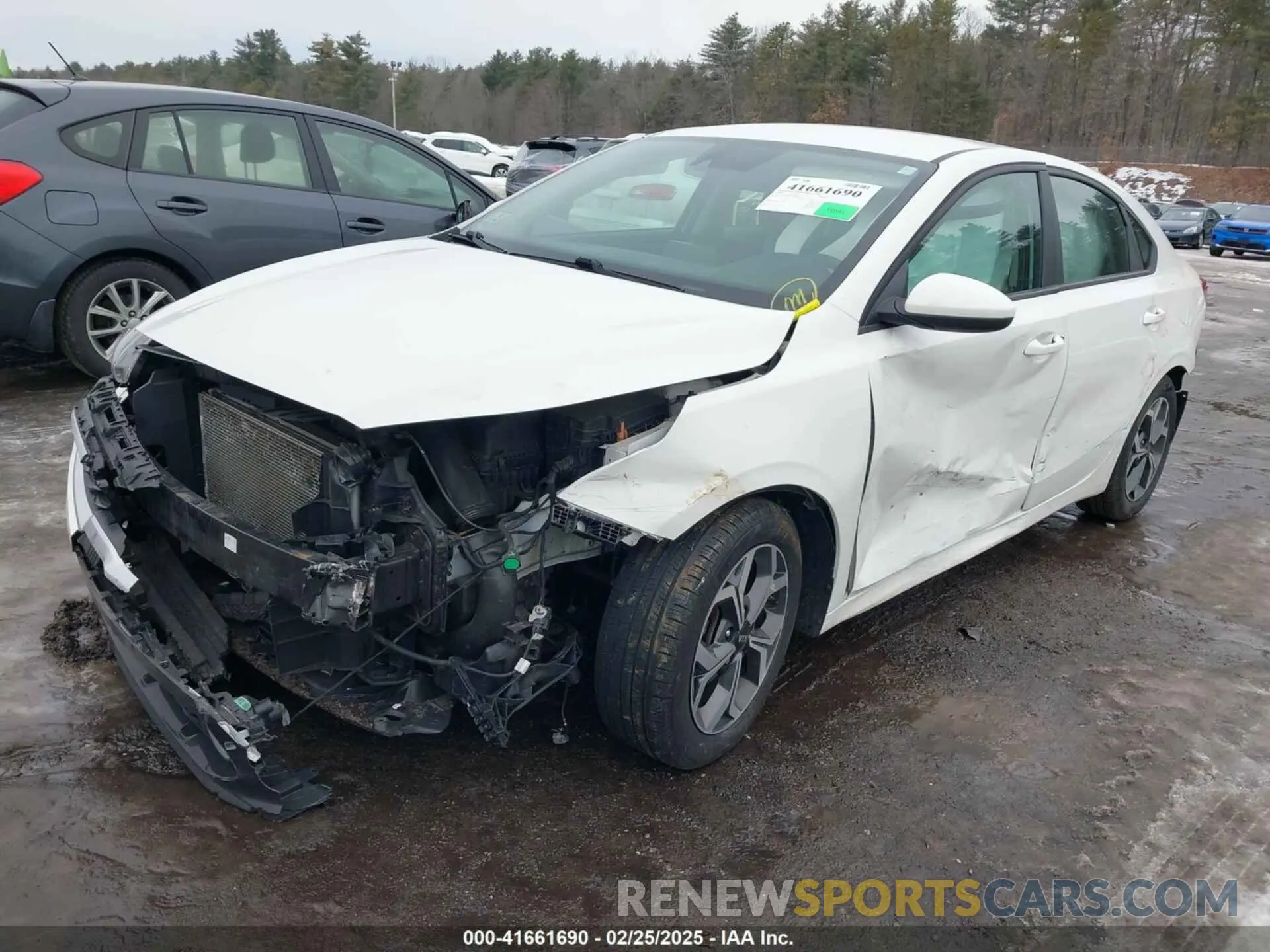 2 Photograph of a damaged car 3KPF24AD6LE246625 KIA FORTE 2020