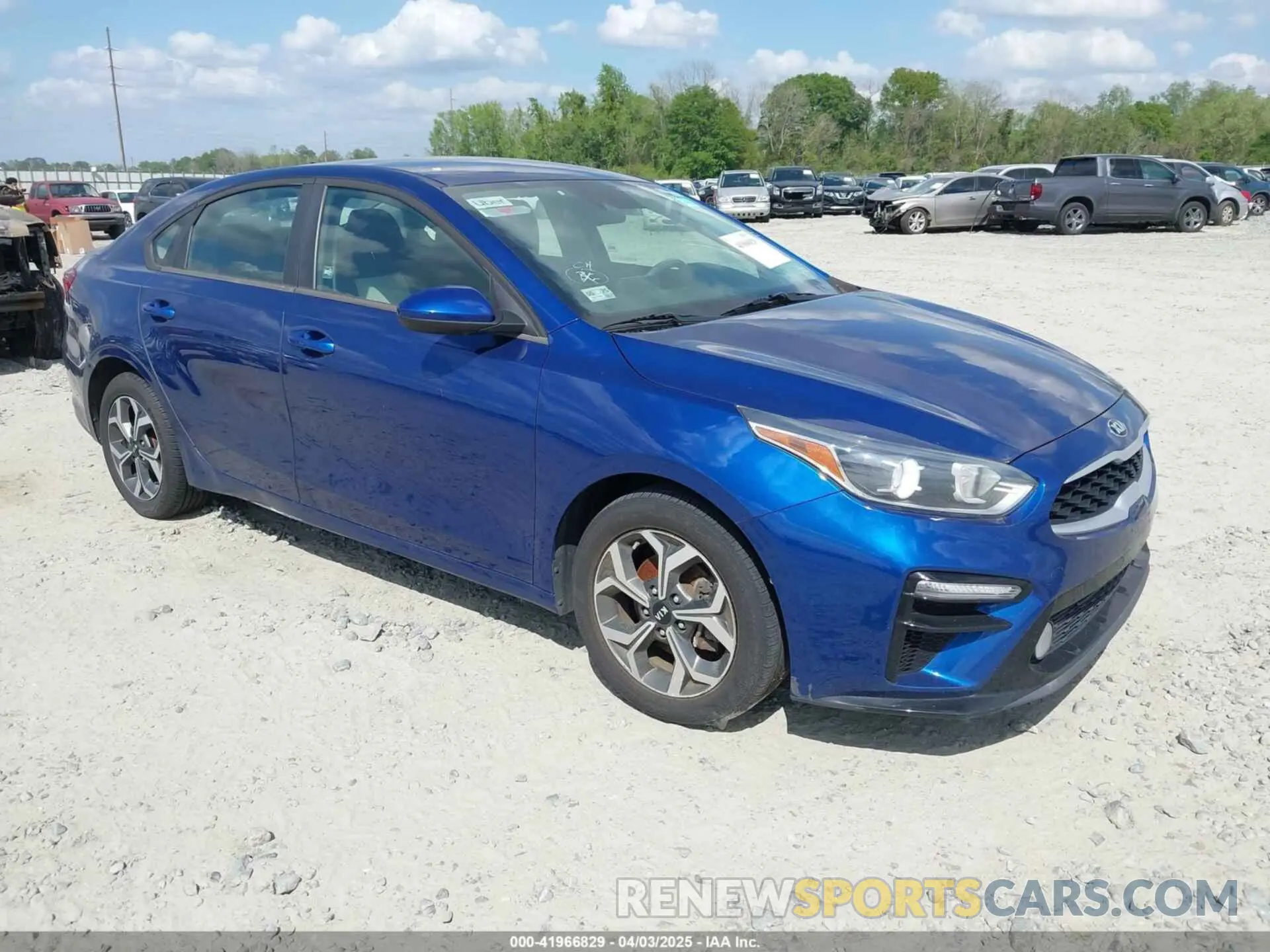 1 Фотография поврежденного автомобиля 3KPF24AD7LE203220 KIA FORTE 2020