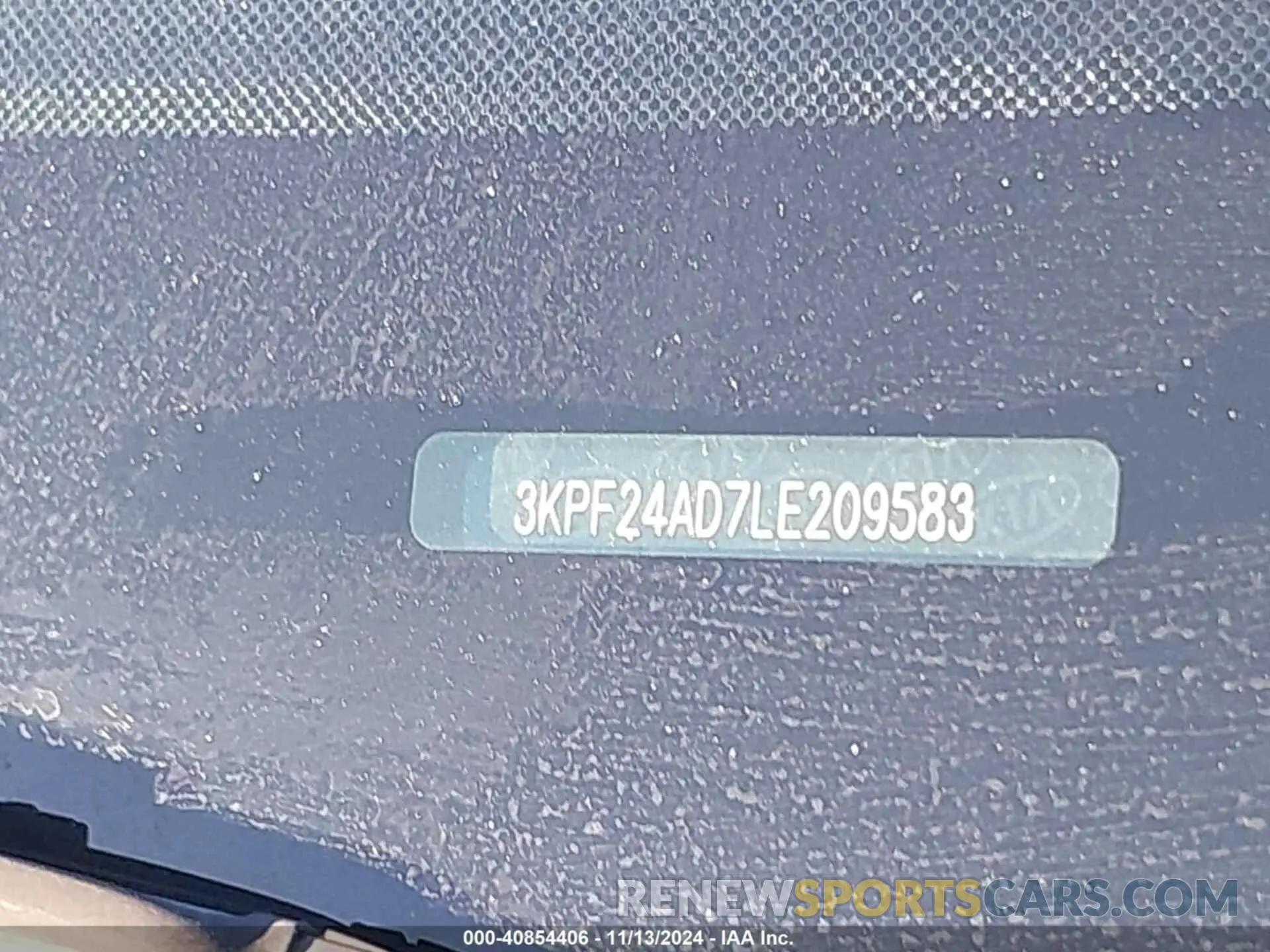 9 Фотография поврежденного автомобиля 3KPF24AD7LE209583 KIA FORTE 2020