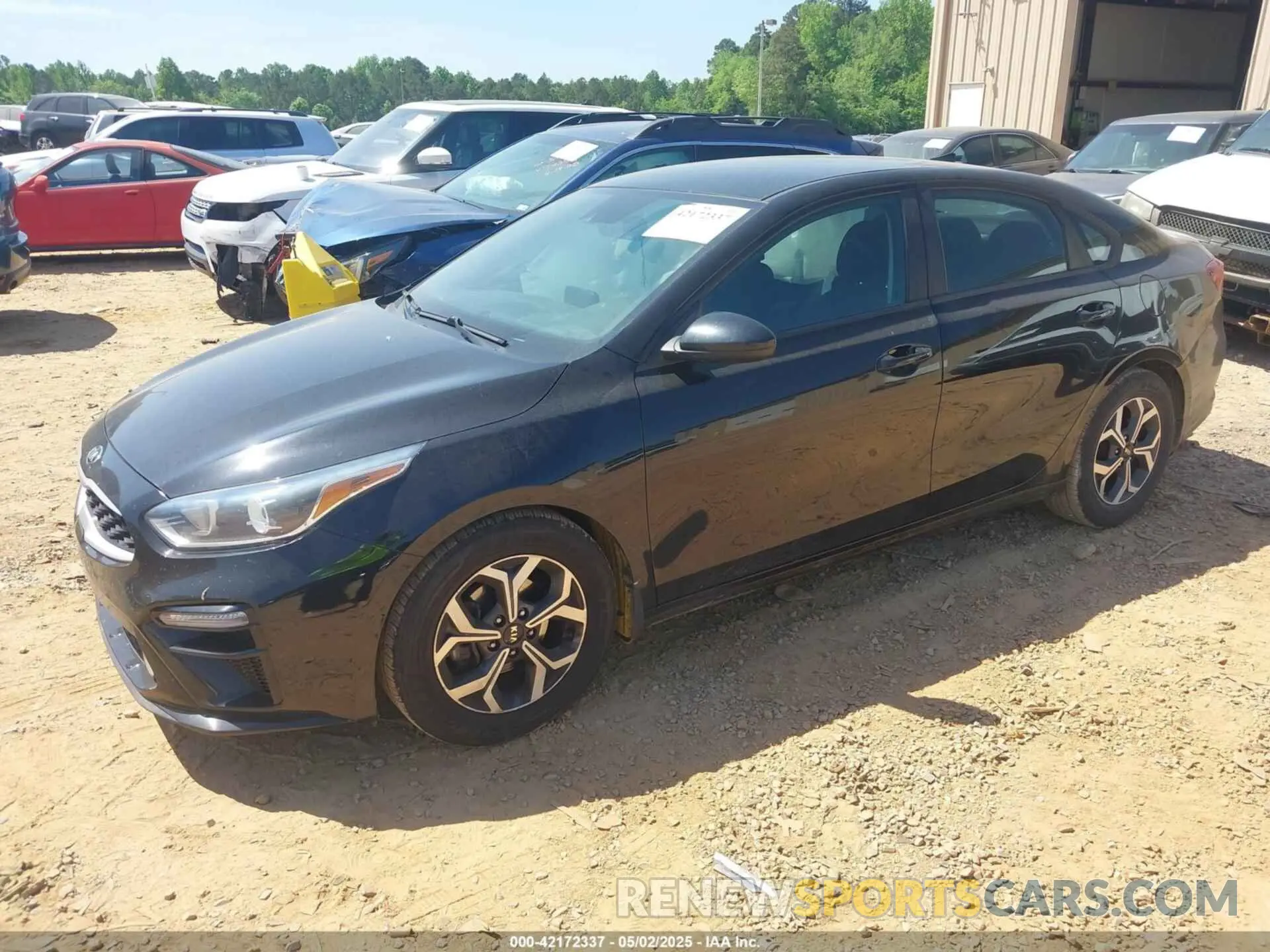 2 Photograph of a damaged car 3KPF24AD7LE226335 KIA FORTE 2020