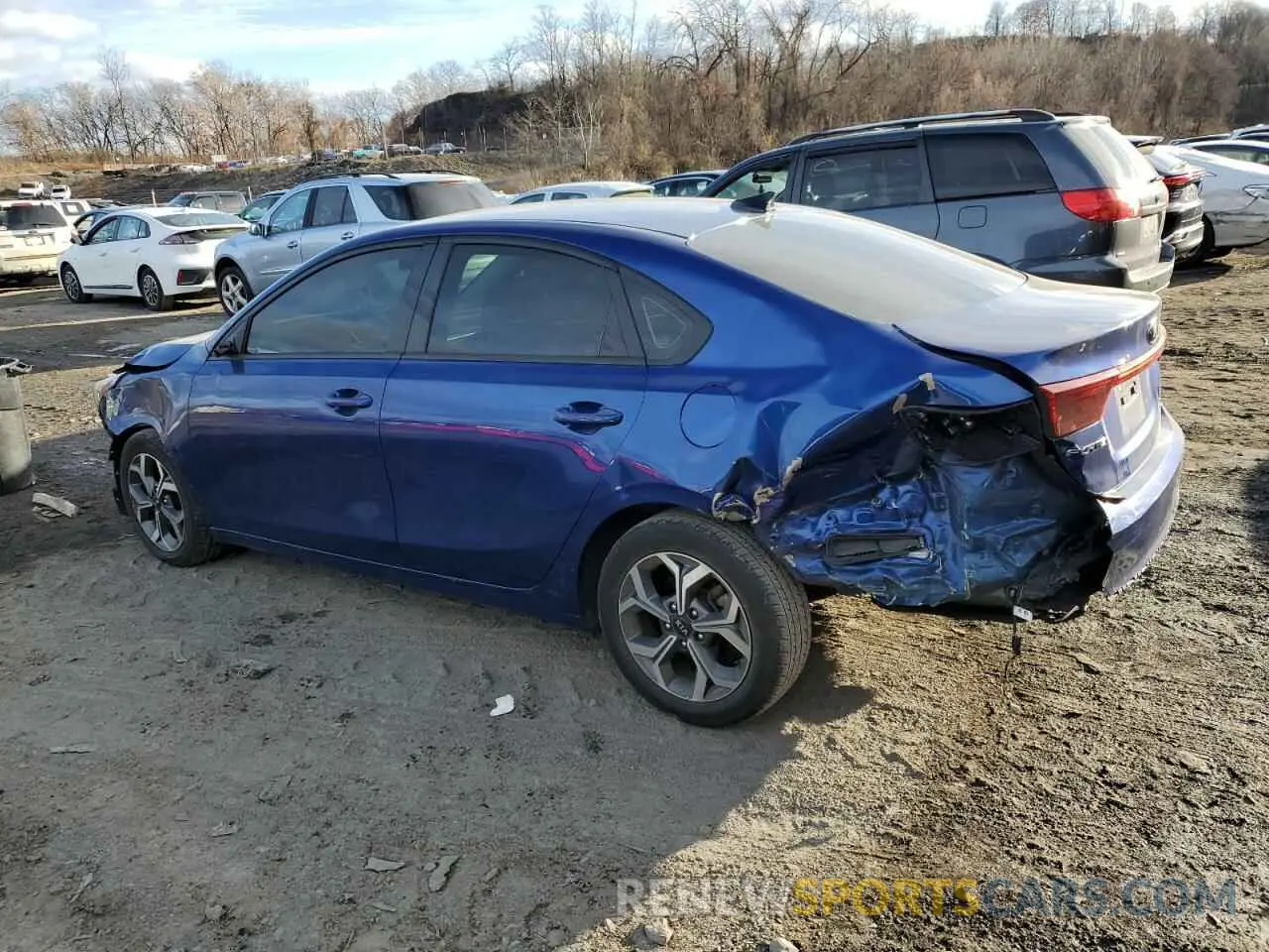 2 Photograph of a damaged car 3KPF24AD7LE245497 KIA FORTE 2020