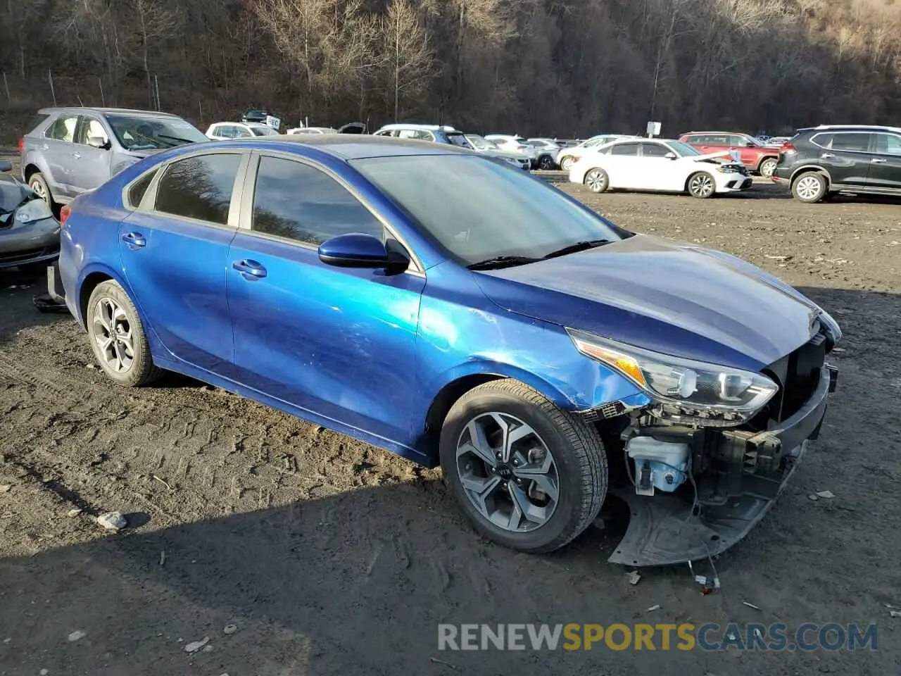 4 Photograph of a damaged car 3KPF24AD7LE245497 KIA FORTE 2020
