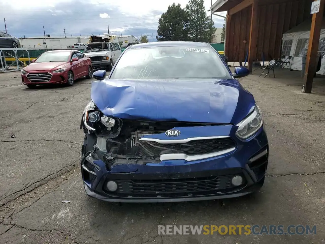 5 Photograph of a damaged car 3KPF24AD8LE152410 KIA FORTE 2020
