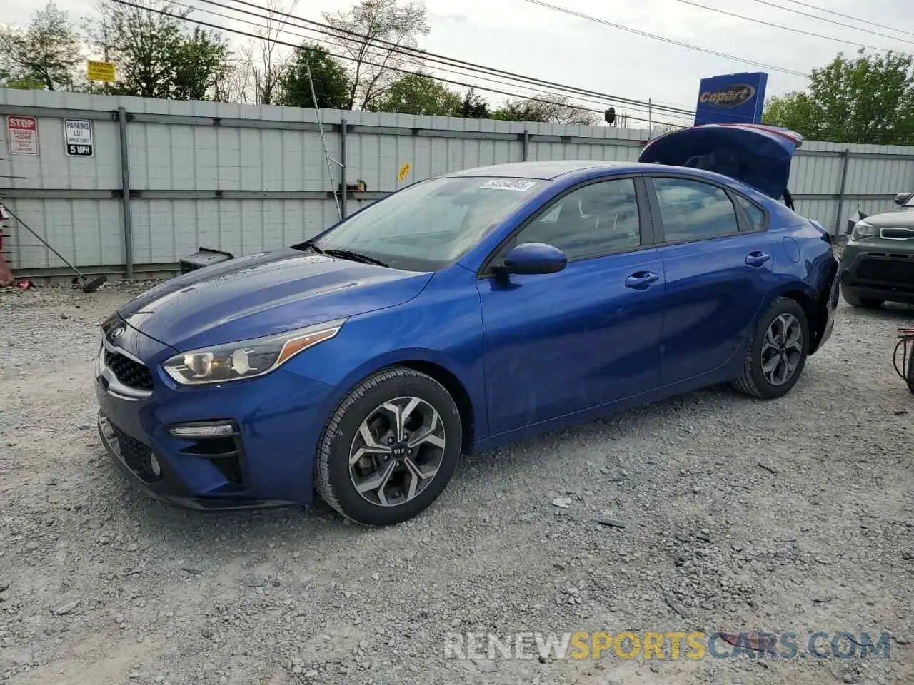 1 Photograph of a damaged car 3KPF24AD8LE163228 KIA FORTE 2020