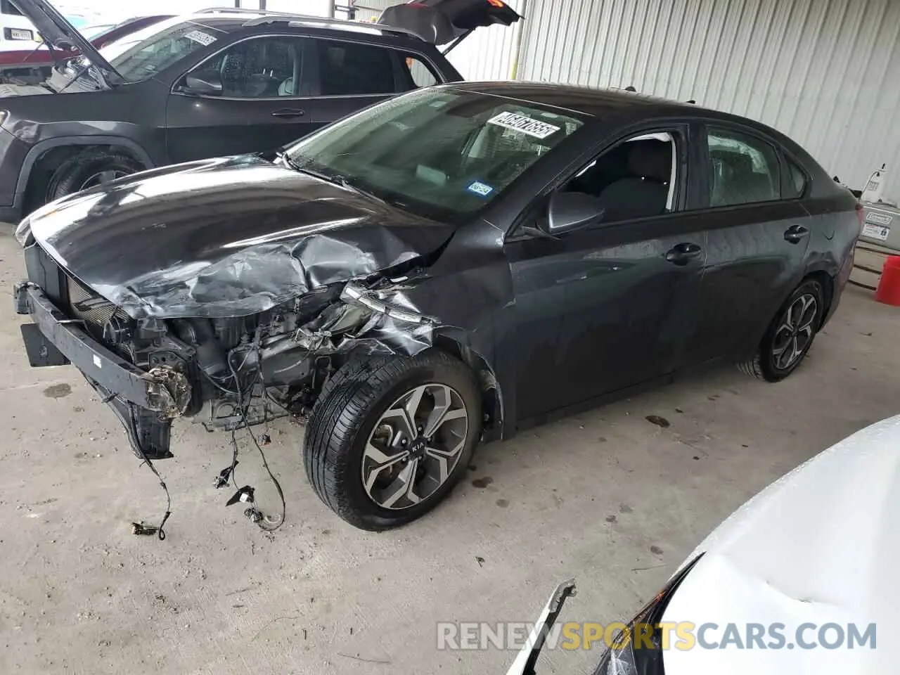 1 Photograph of a damaged car 3KPF24AD8LE190834 KIA FORTE 2020