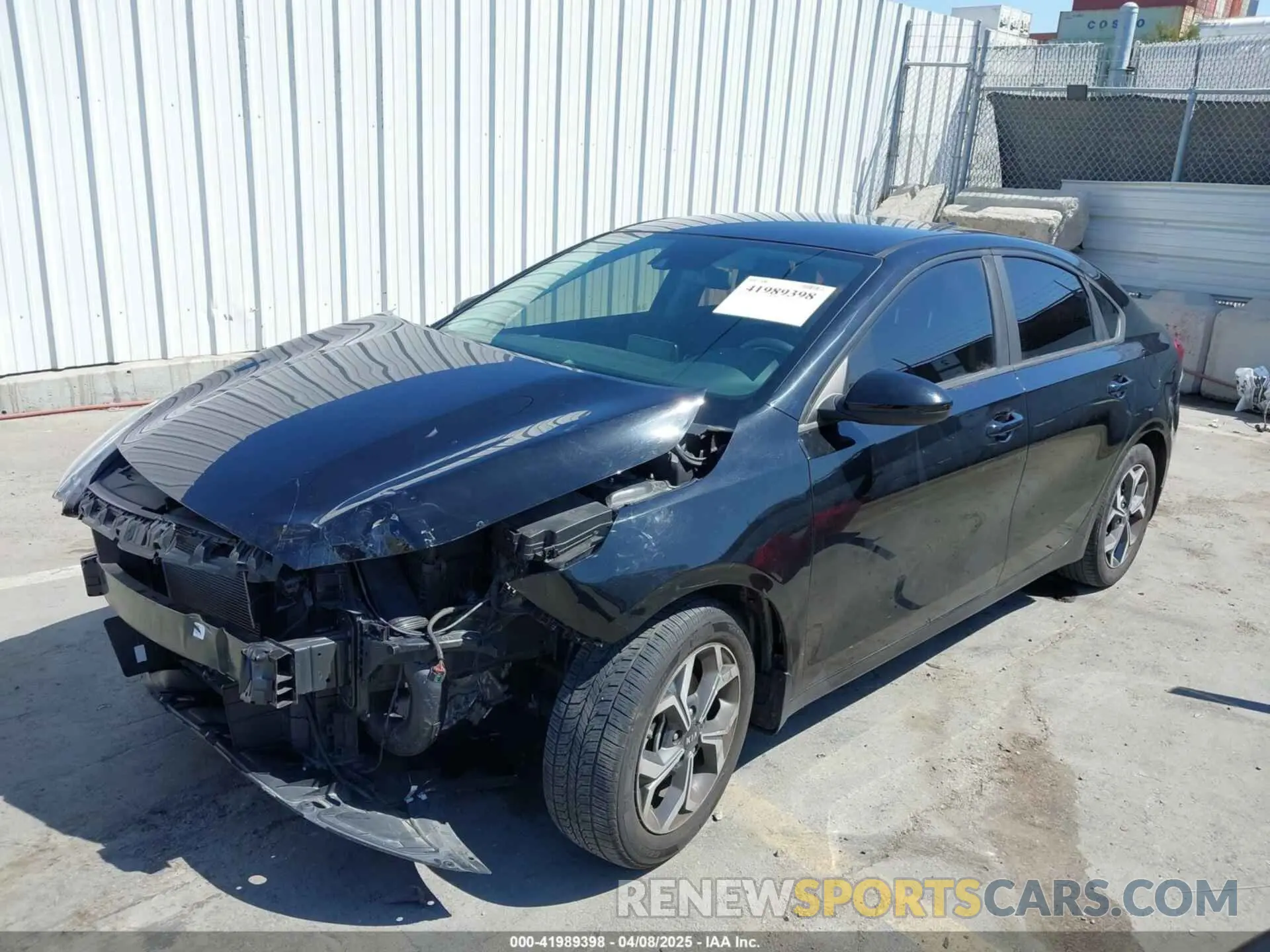 2 Photograph of a damaged car 3KPF24AD8LE191000 KIA FORTE 2020