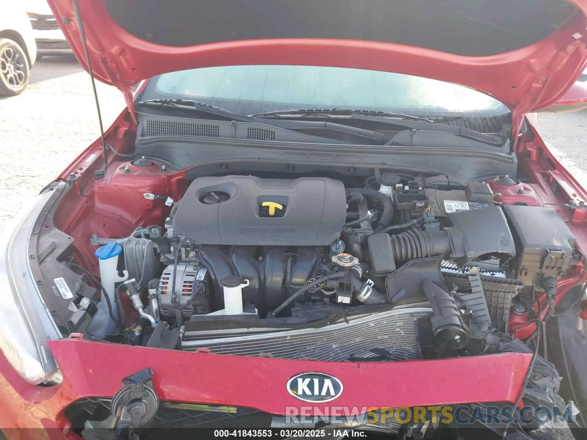 10 Photograph of a damaged car 3KPF24AD8LE212962 KIA FORTE 2020