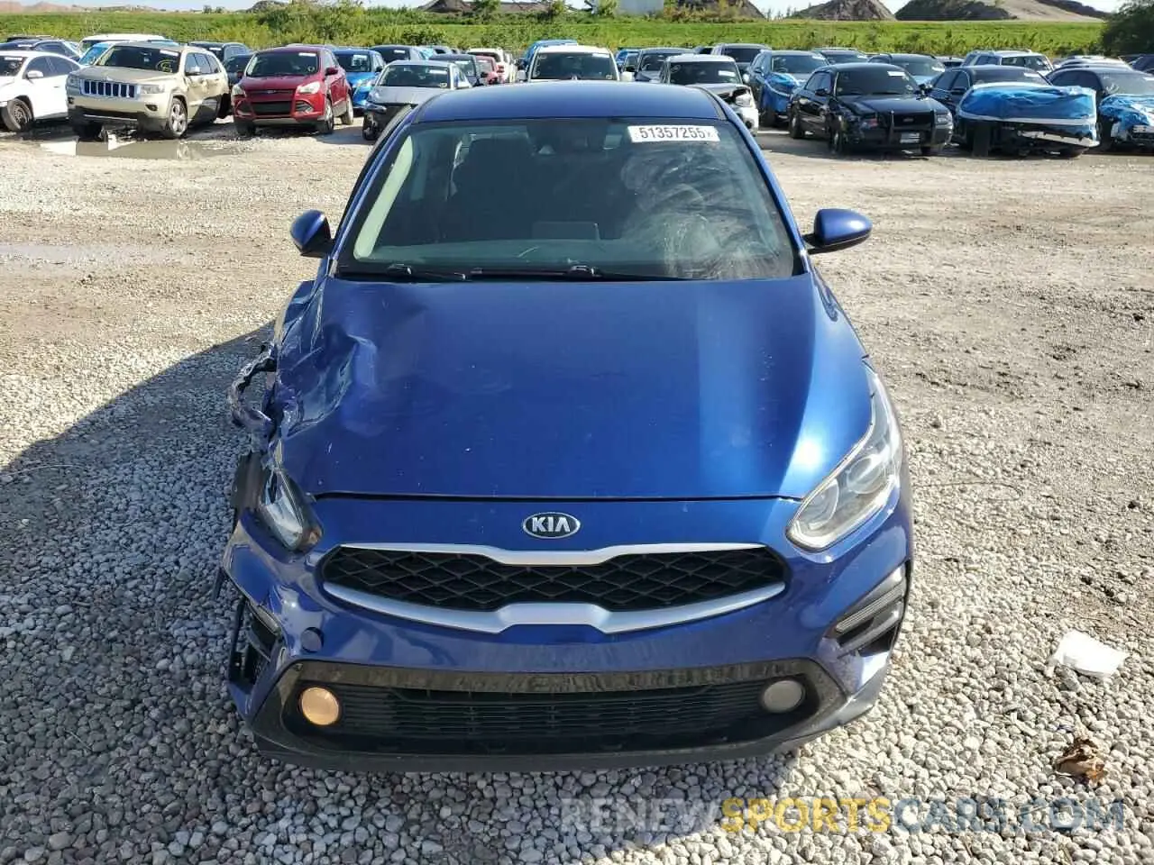 5 Photograph of a damaged car 3KPF24AD8LE256184 KIA FORTE 2020