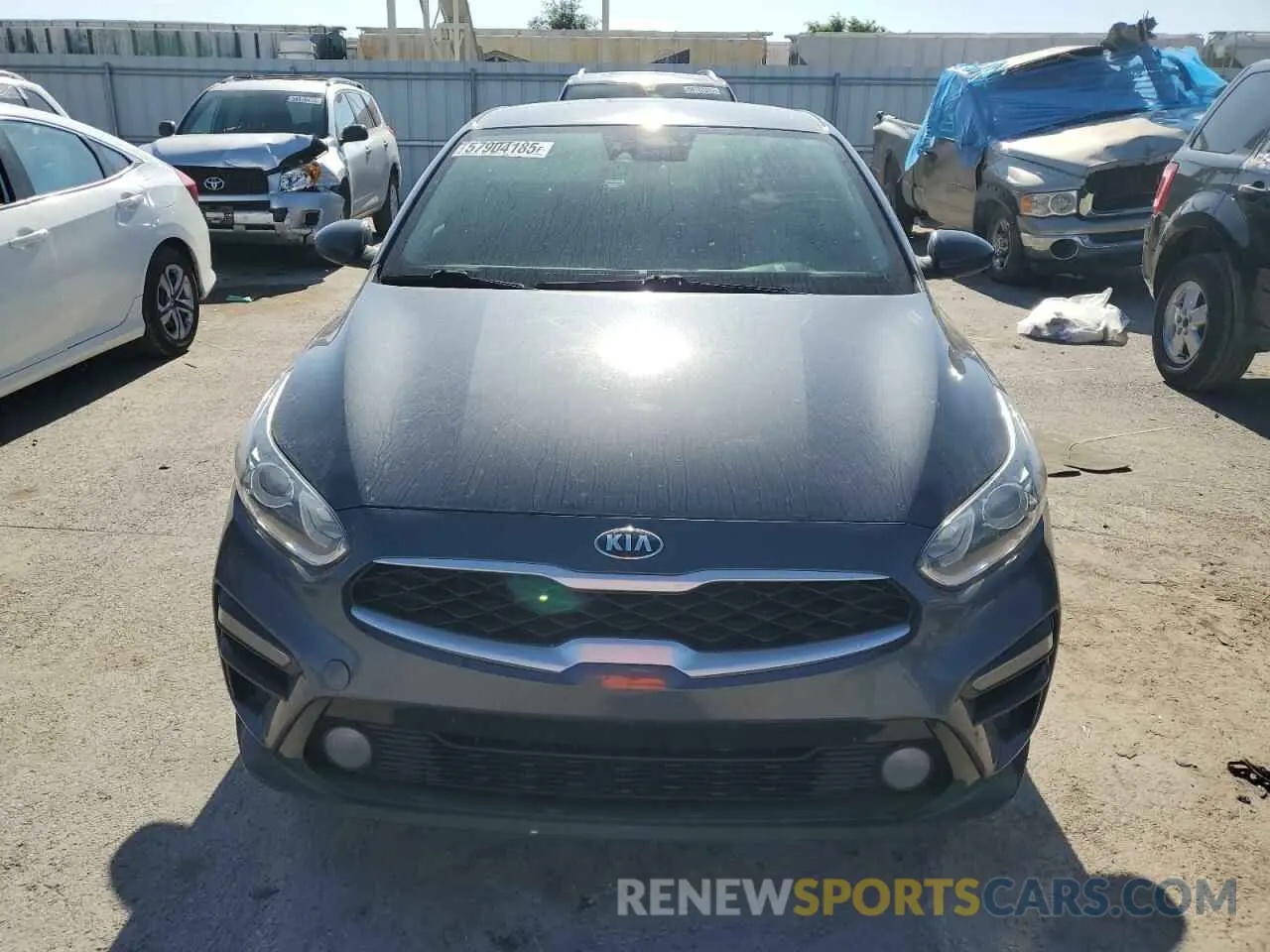 5 Photograph of a damaged car 3KPF24AD8LE256329 KIA FORTE 2020