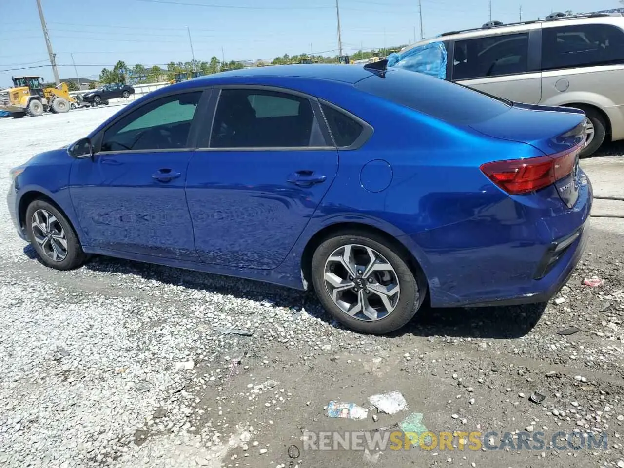 2 Photograph of a damaged car 3KPF24AD8LE260087 KIA FORTE 2020