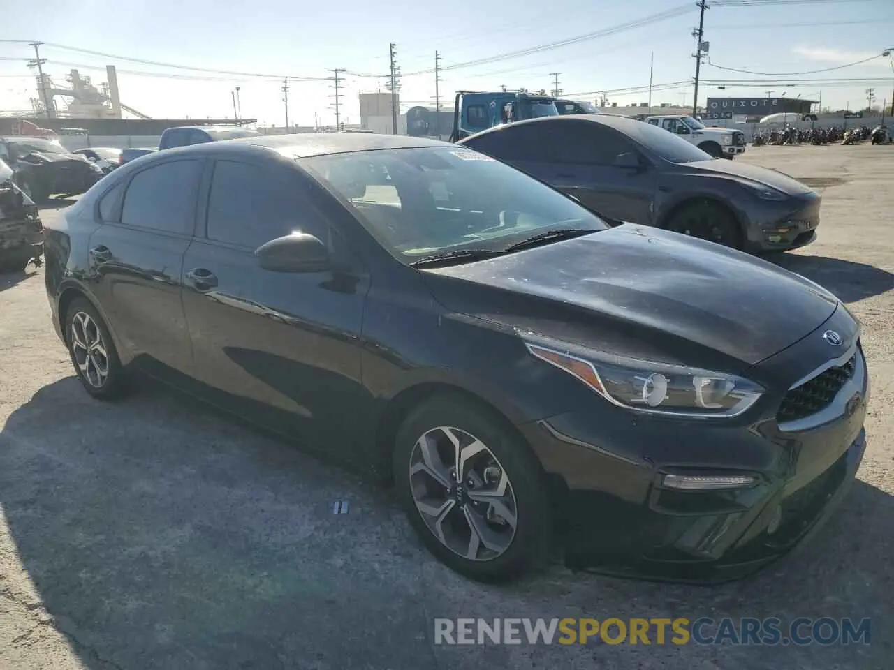 4 Photograph of a damaged car 3KPF24AD9LE150794 KIA FORTE 2020