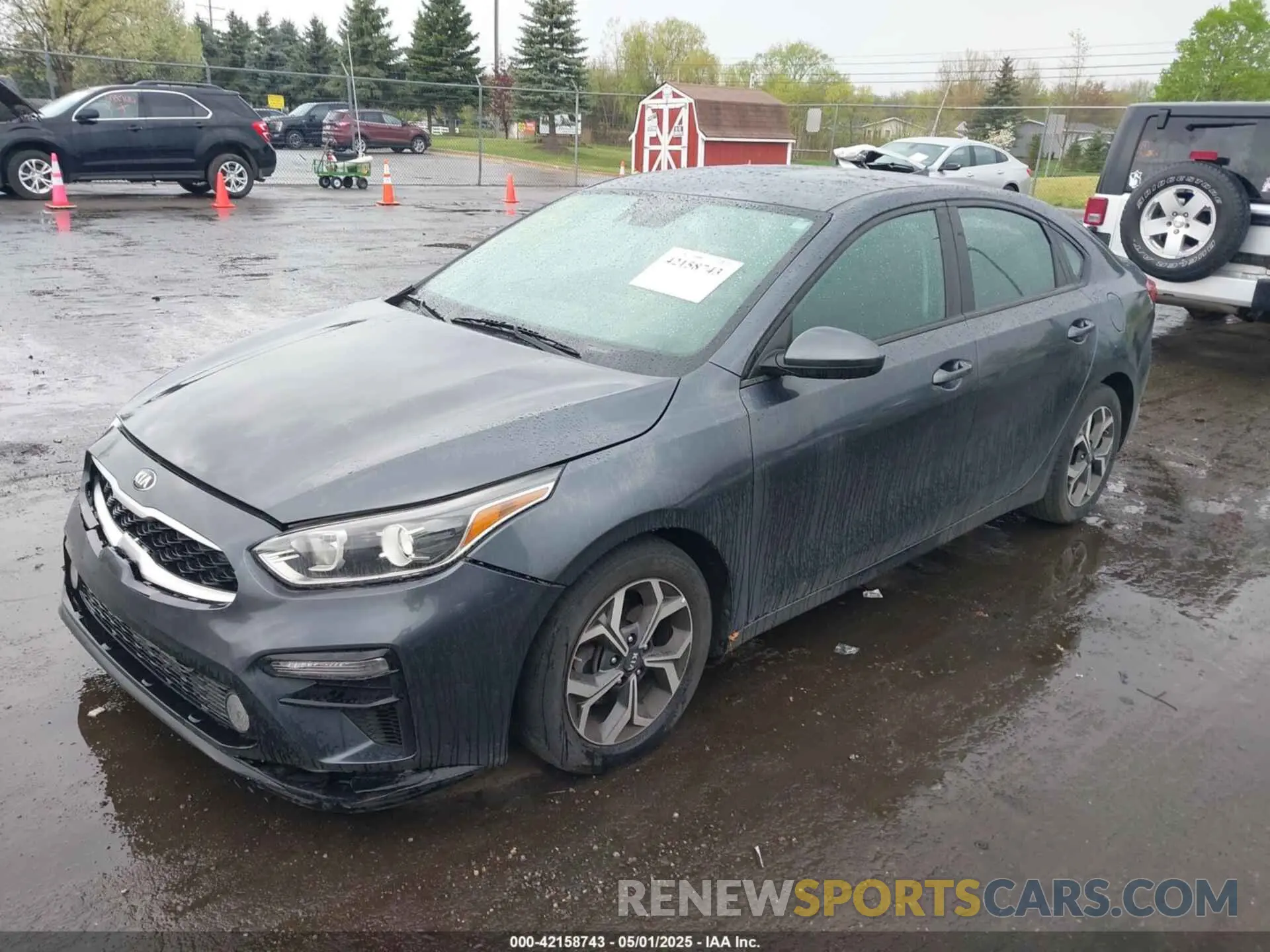 2 Photograph of a damaged car 3KPF24AD9LE187814 KIA FORTE 2020