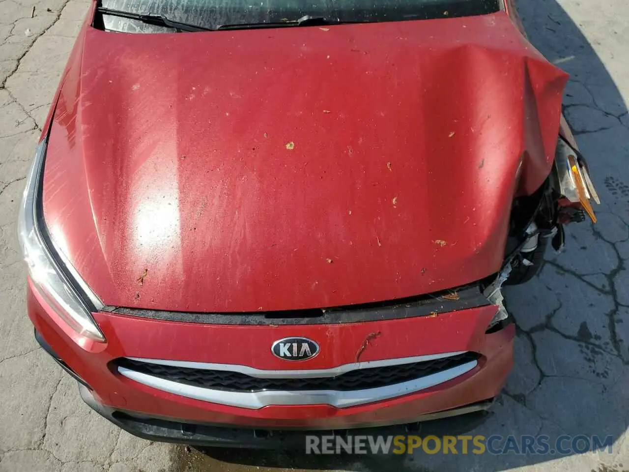 11 Photograph of a damaged car 3KPF24ADXLE143854 KIA FORTE 2020