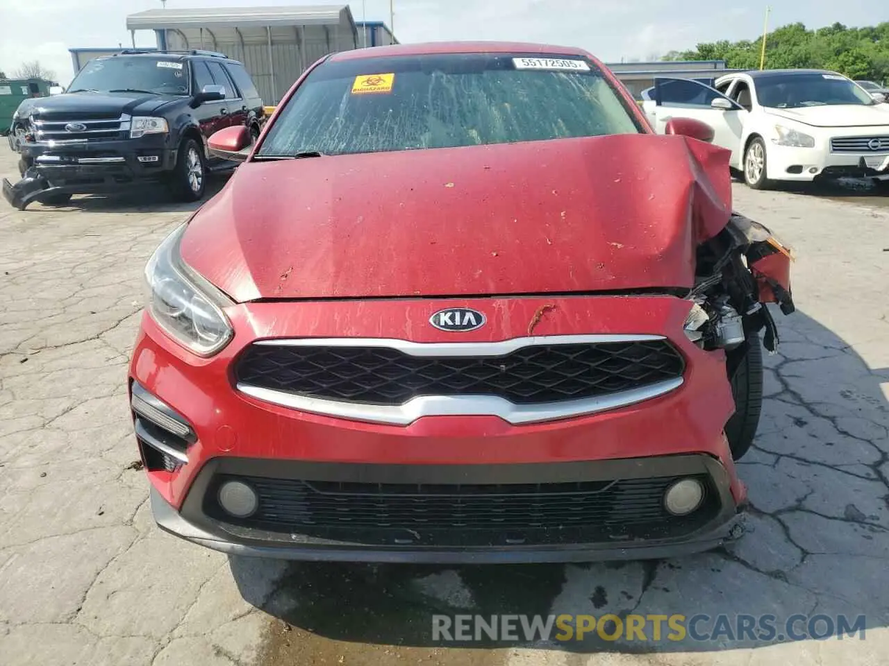5 Photograph of a damaged car 3KPF24ADXLE143854 KIA FORTE 2020