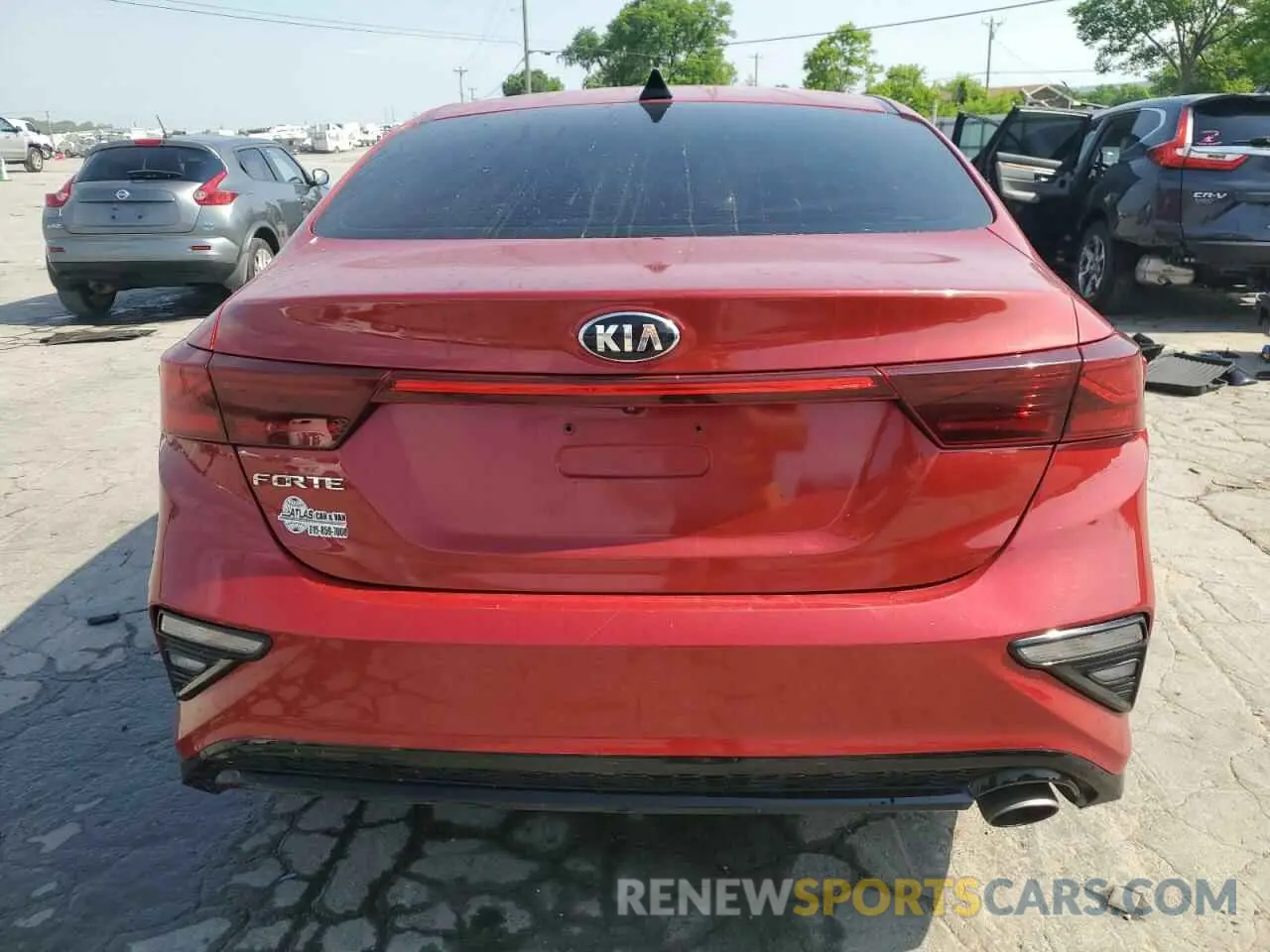 6 Photograph of a damaged car 3KPF24ADXLE143854 KIA FORTE 2020