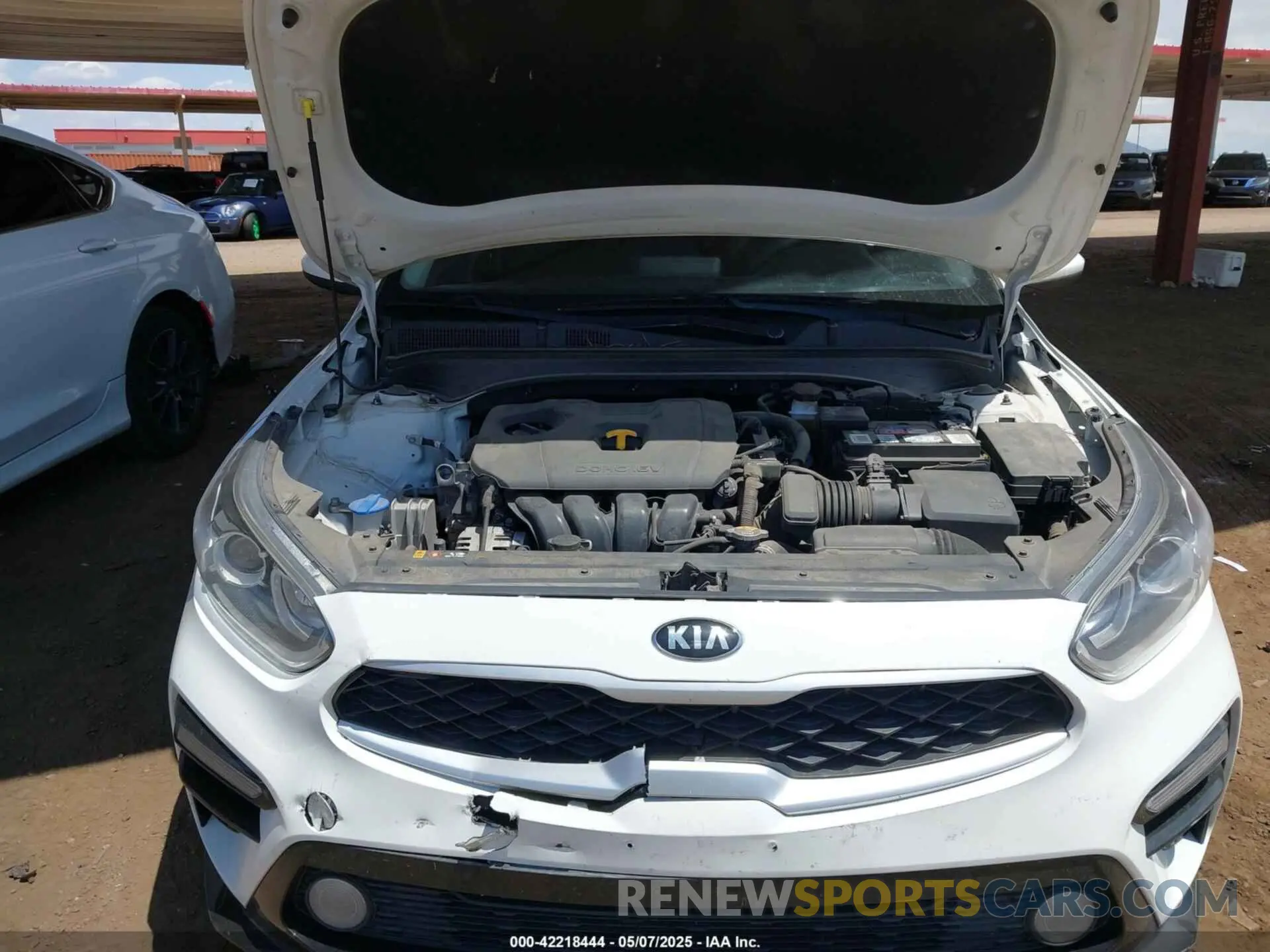 10 Фотография поврежденного автомобиля 3KPF24ADXLE152263 KIA FORTE 2020