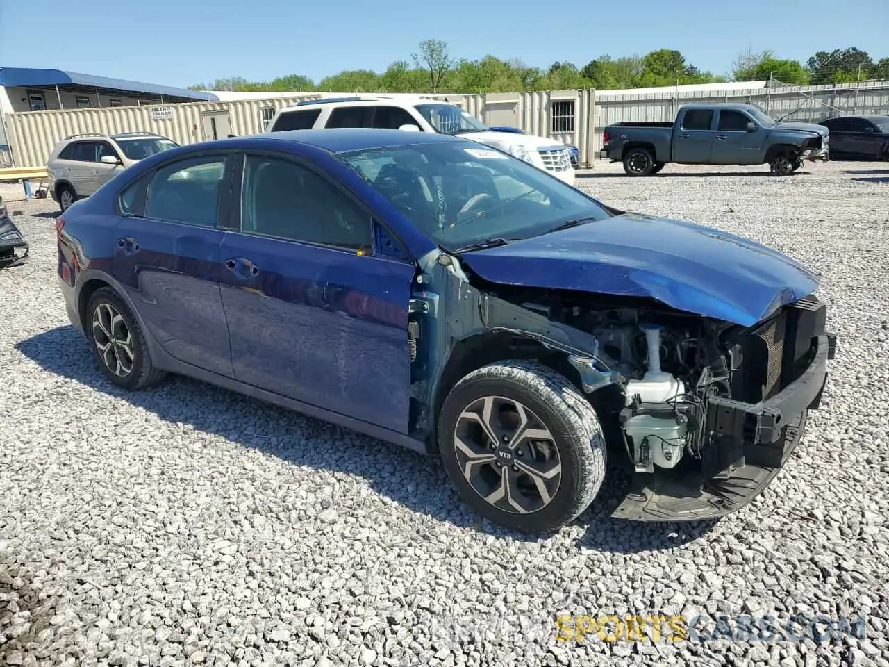 4 Фотография поврежденного автомобиля 3KPF24ADXLE245655 KIA FORTE 2020