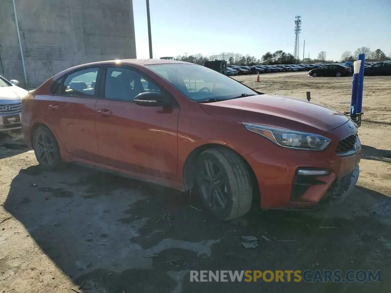 4 Photograph of a damaged car 3KPF34AD0LE187150 KIA FORTE 2020