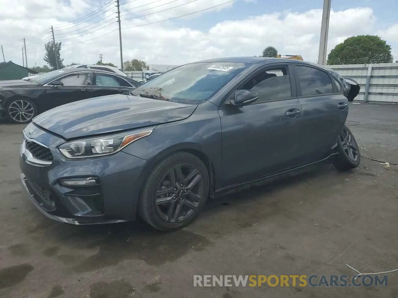 1 Photograph of a damaged car 3KPF34AD1LE249543 KIA FORTE 2020