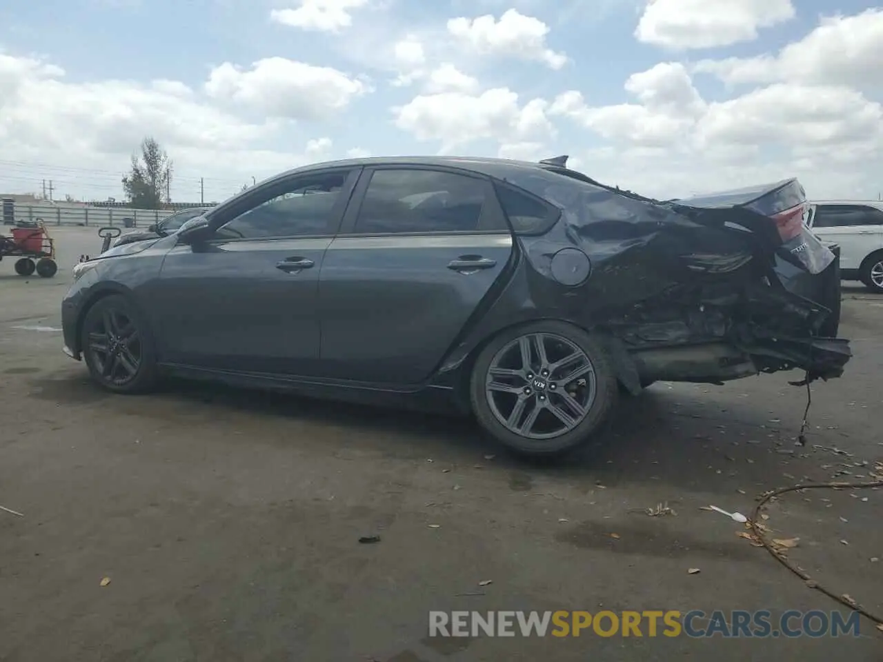 2 Photograph of a damaged car 3KPF34AD1LE249543 KIA FORTE 2020