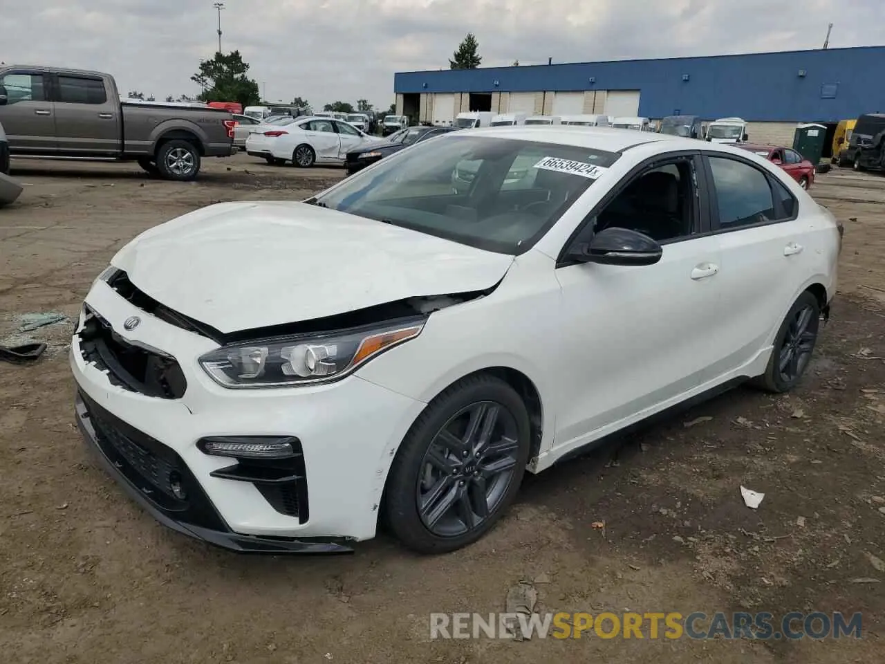 1 Photograph of a damaged car 3KPF34AD1LE256542 KIA FORTE 2020