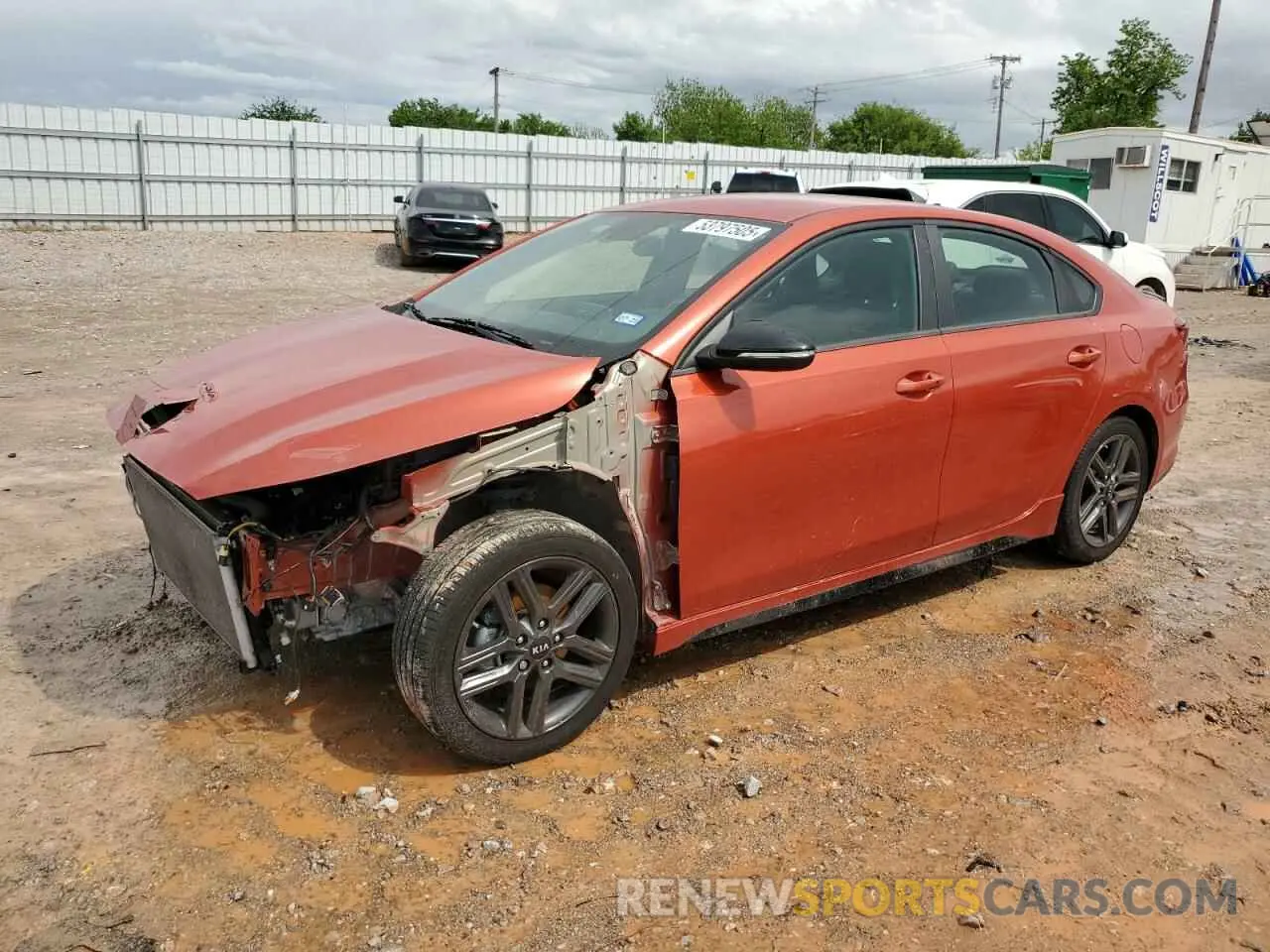 1 Photograph of a damaged car 3KPF34AD1LE258016 KIA FORTE 2020