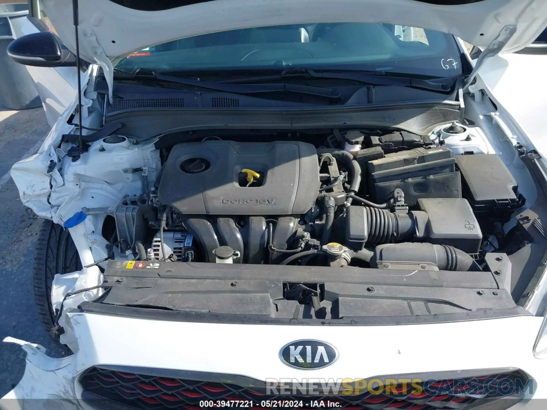 10 Фотография поврежденного автомобиля 3KPF34AD1LE260672 KIA FORTE 2020